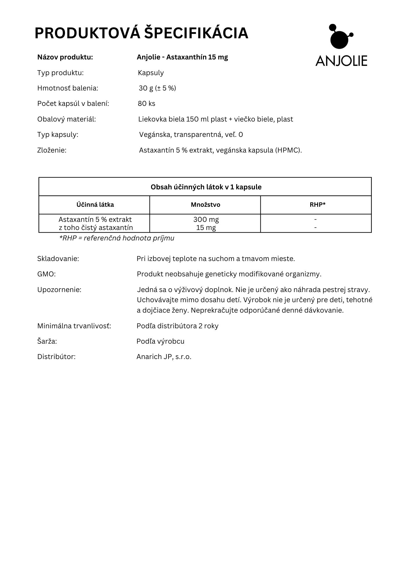 ASTAXANTHIN SK